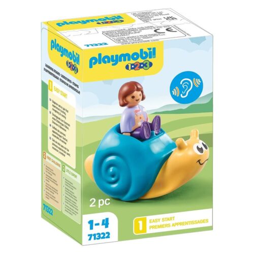 Playmobil 71322 Niño con caracol basculante colección Playmobil 123