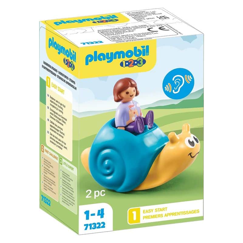 Playmobil 71322 Niño con caracol basculante colección Playmobil 123