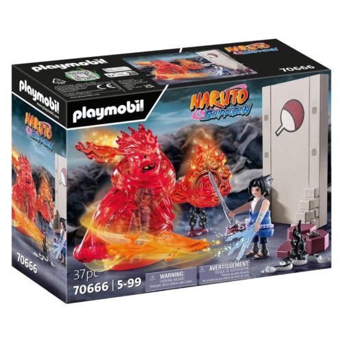 Playmobil 70666 Naruto Shippuden lucha vs Itachi batalla interactiva