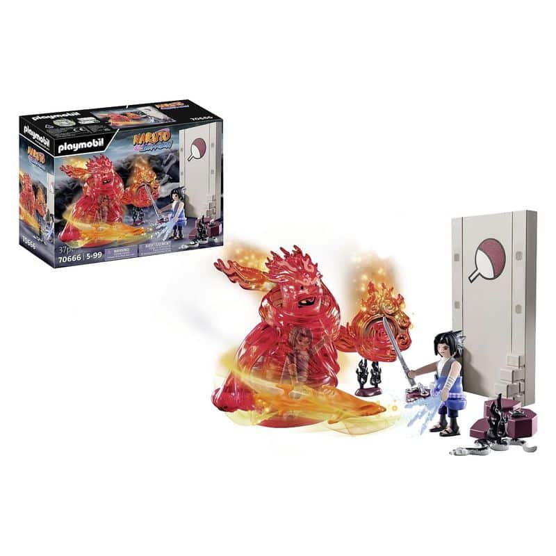 Playmobil 70666 Naruto Shippuden lucha vs Itachi batalla interactiva - Imagen 2