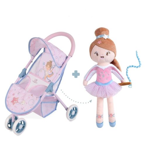 Carro muñecas Mi Primera Sillita Gala con muñeca cuerpo blando 90251