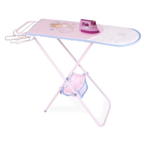 Planchador rosa Gala 63cm alto con plancha y perchas DeCuevas 53451