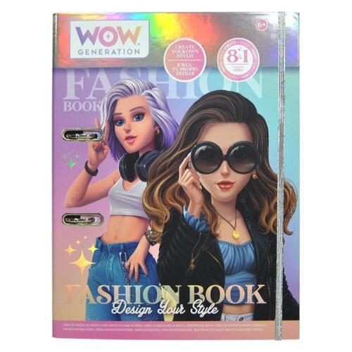 WOW kit diseña tu  propia ropa con accesorios WOW00054 Kids Euroswan