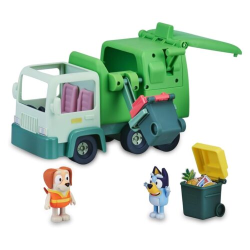 Camión de la basura de juguete Bluey con figuras incluidas BLY44010