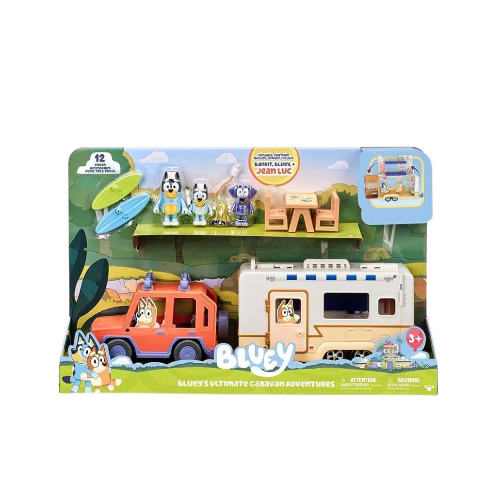 Set Family Cruiser + Campervan Bluey con figuras y accesorios BLY53000 - Imagen 3