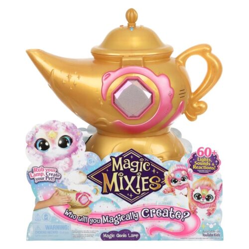 Juguete interactivo Lámpara Mágica rosa Magic Mixies con luz y sonido