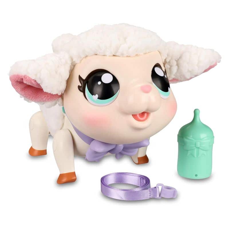 Mascota interactiva Little Live Pets Snowie corderito sonido y movimiento