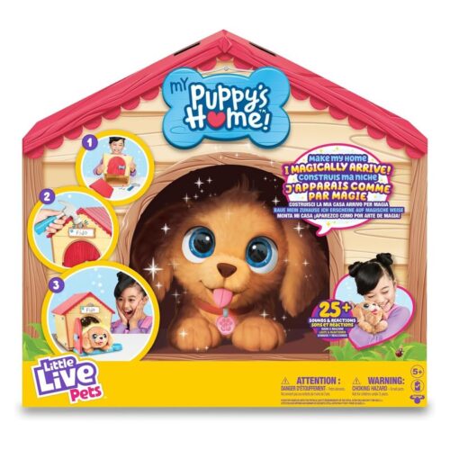 Mascota interactiva My Puppy’s Home! más de 25 sonidos y reacciones