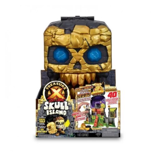 Treasure X Lost World Isla Calavera mega playset con 40 niveles Famosa