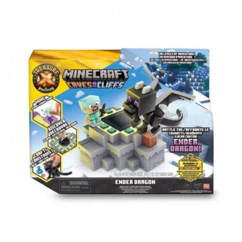 Treasure X Minecraft Ender Dragon con 20 niveles de aventura Famosa