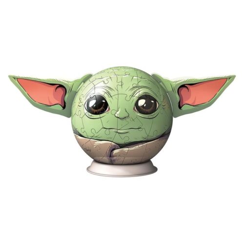Puzzle 3D Star Wars El Mandaloriano personaje Grogy Ravensburger 11556