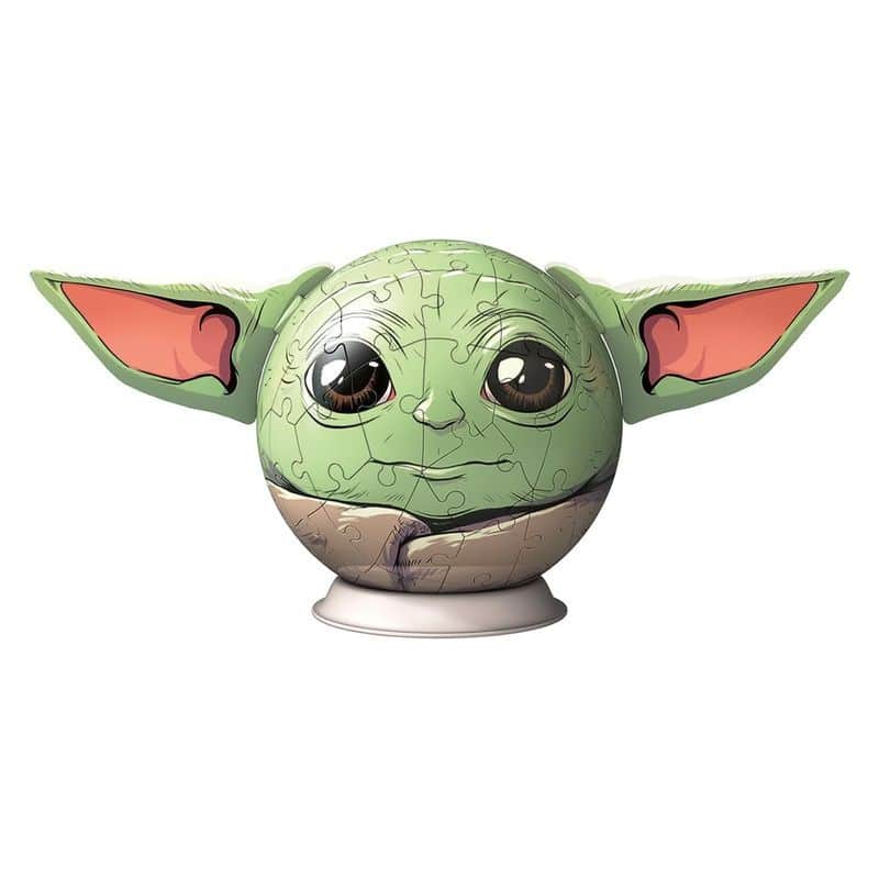 Puzzle 3D Star Wars El Mandaloriano personaje Grogy Ravensburger 11556