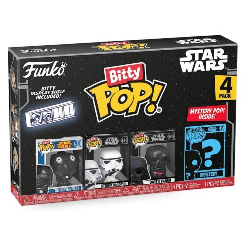 Funko POP! Bitty Stars Wars Pack de figuras TIE Fighter Pilot 2,3cm