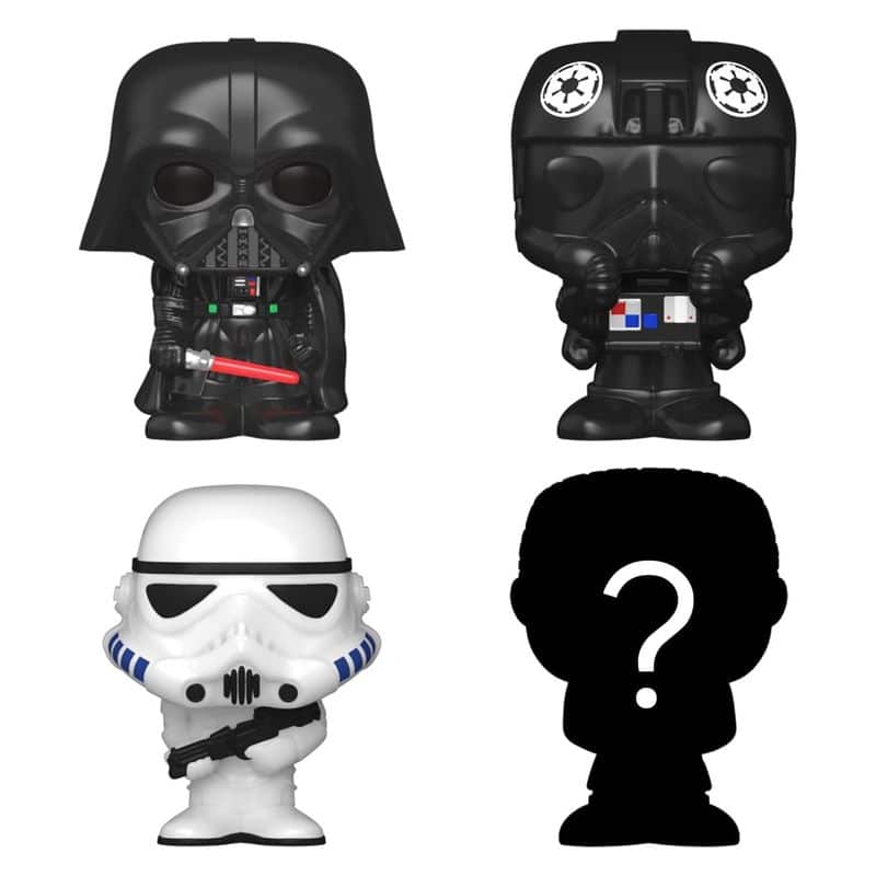 Funko POP! Bitty Stars Wars Pack de figuras TIE Fighter Pilot 2,3cm - Imagen 2