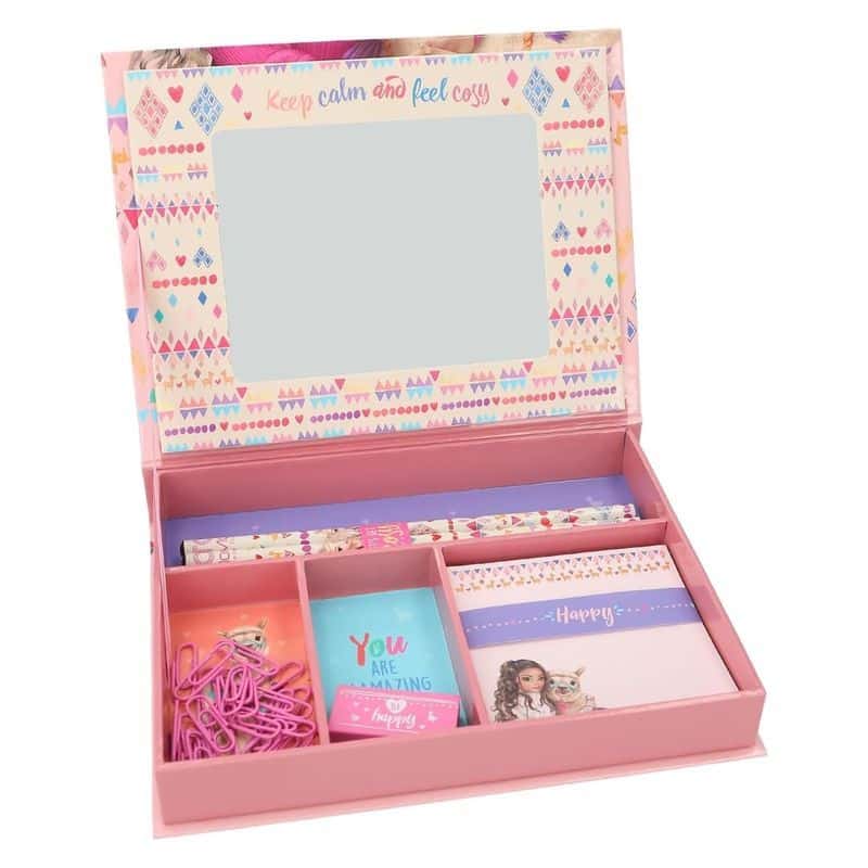 Caja de papelería escolar TOP Model con espejo Cosy 12705 Depesche - Imagen 2