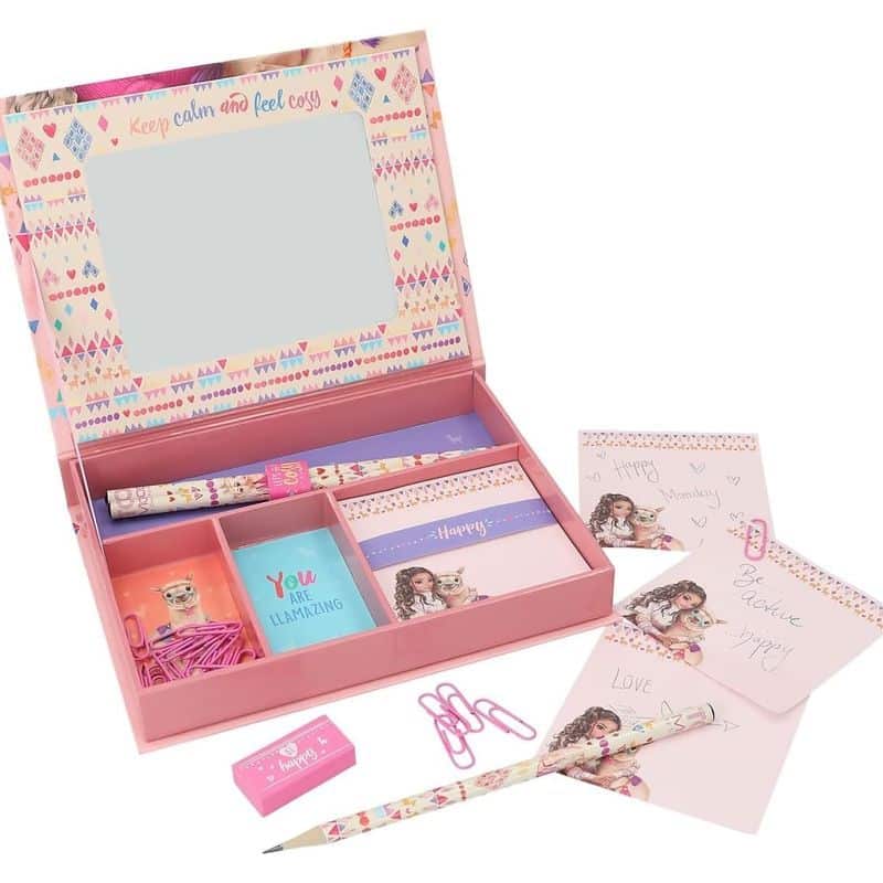 Caja de papelería escolar TOP Model con espejo Cosy 12705 Depesche - Imagen 3