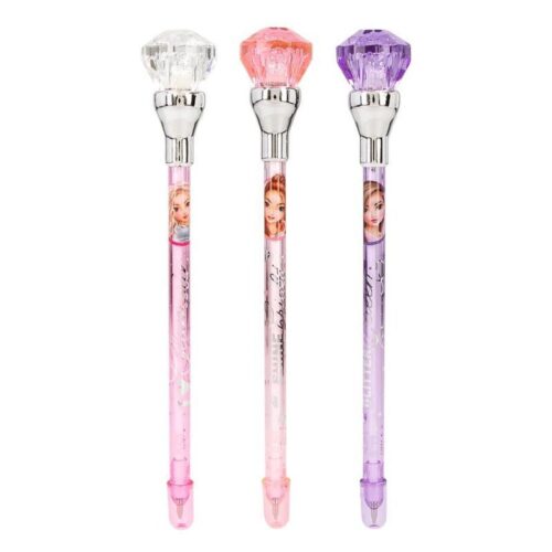 Bolígrafo con luz TOP Model Glitter Queen multicolor 12617 DEPESCHE
