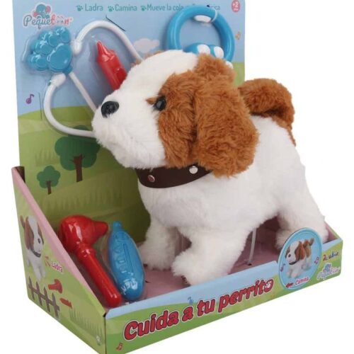 Mascota interactiva cuida a tu perrito con sonido y movimiento 23-929
