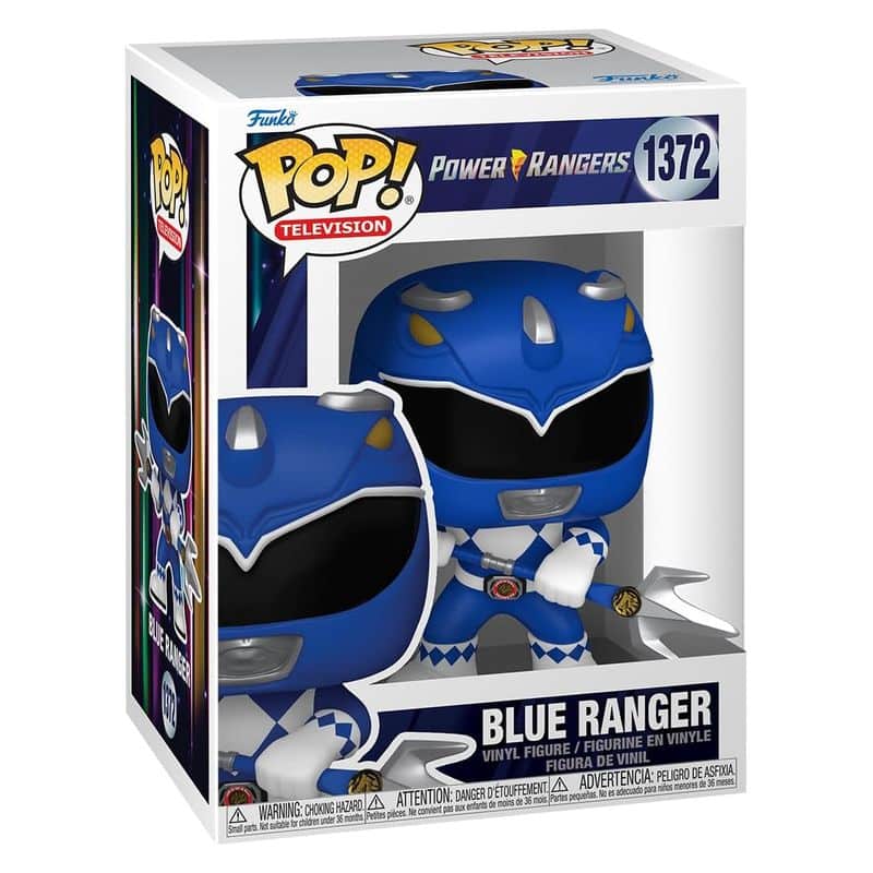 Funko POP! Television 1372 Power Rangers 30 aniversario Blue Ranger - Imagen 2
