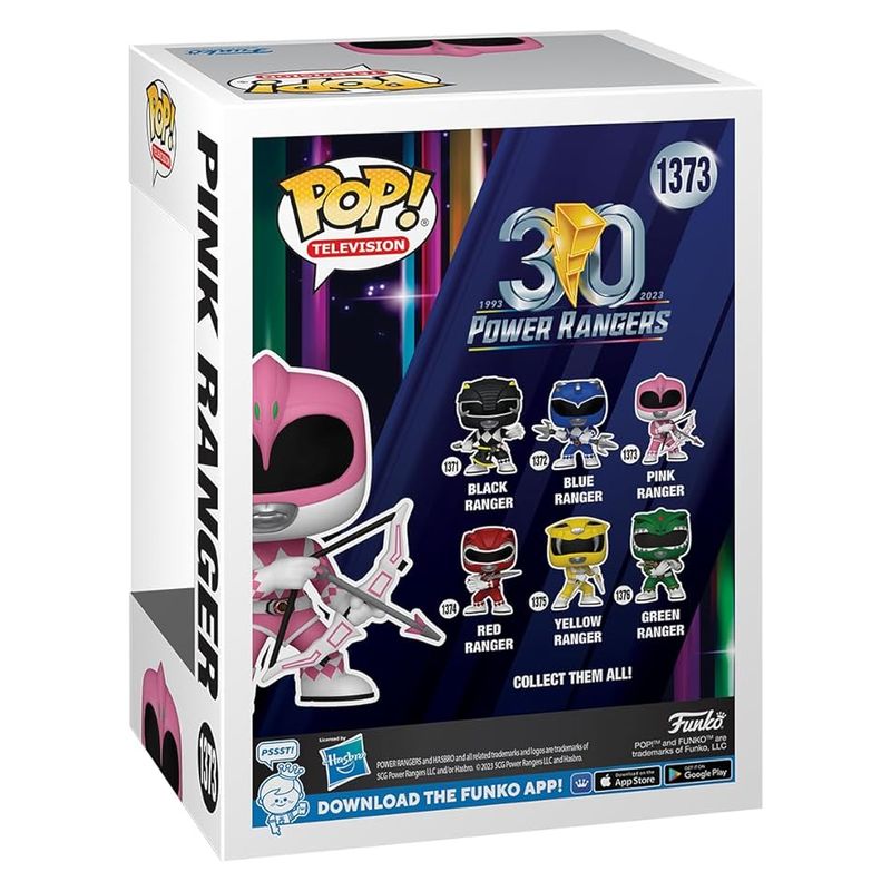 Funko POP! Television 1373 Power Rangers 30 aniversario Pink Ranger - Imagen 3