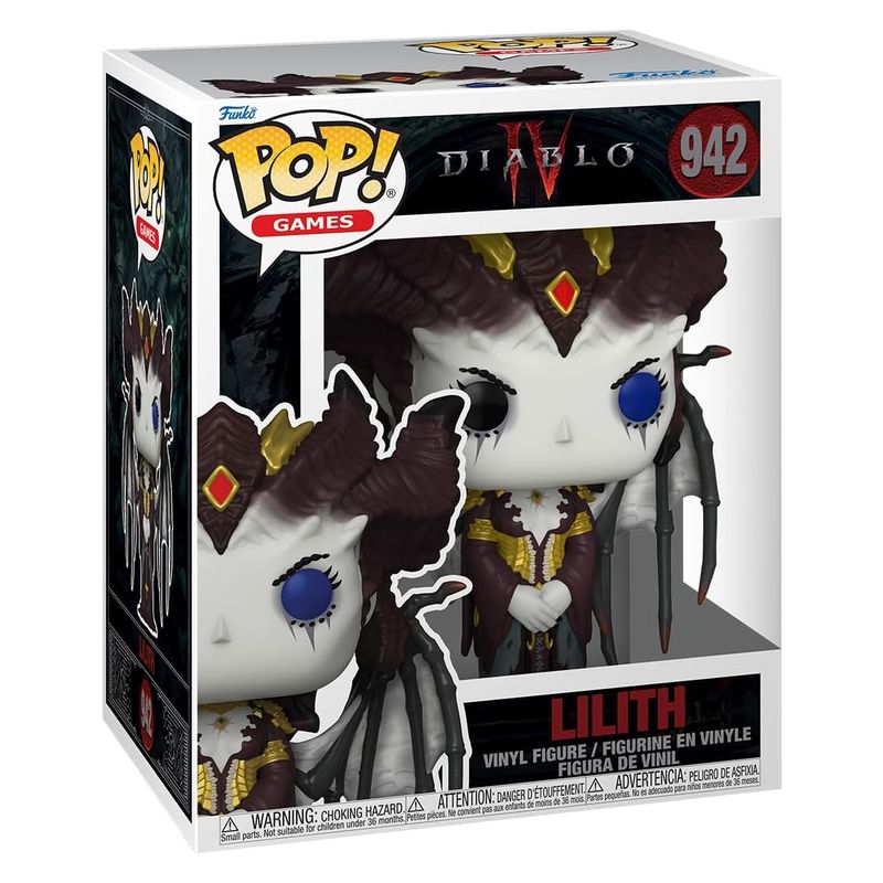 Funko POP! Games 942 Diablo IV personaje Lilith figura completa vinilo - Imagen 2