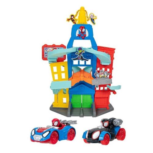 Parking de la ciudad Spidey y sus amigos 51cm con 5 funciones SNF0202