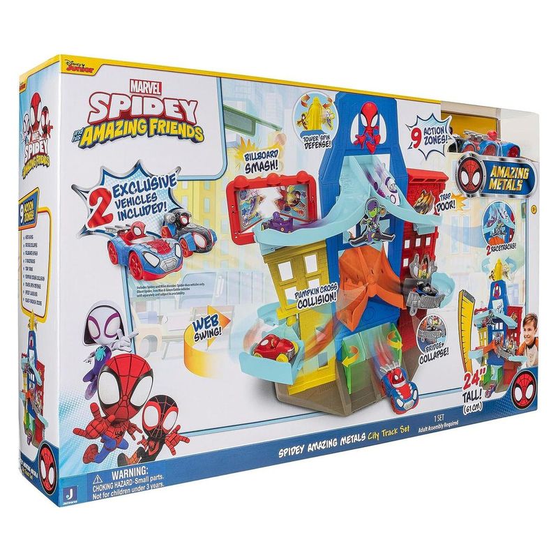 Parking de la ciudad Spidey y sus amigos 51cm con 5 funciones SNF0202 - Imagen 2