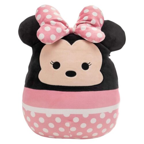 Squishmallows peluche oficial de Minnie Mouse con lazo rosa de 35 cm