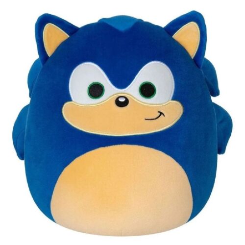 Squishmallows peluche blandito sonic the hedgehog azul de 25 cm