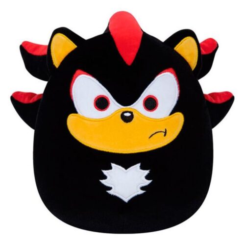 Squishmallows Sonic peluche blandito shadow color negro de 25 cm