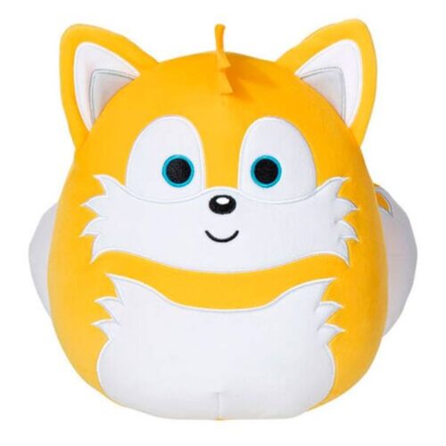 Squishmallows Sonic peluche blandito tails color amarillo de 25 cm