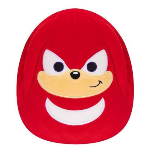 Squishmallows Sonic peluche blandito Knuckles color rojo de 25 cm