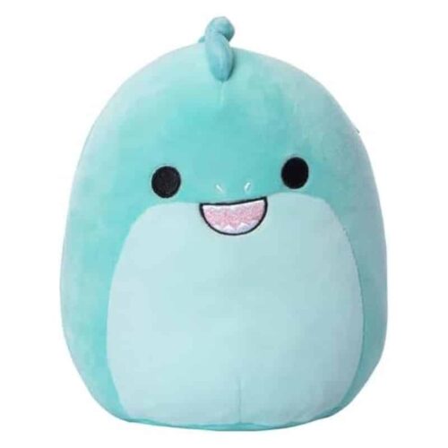 Squismallows peluche blandito oficial Essy el tiburón azul de 20 cm