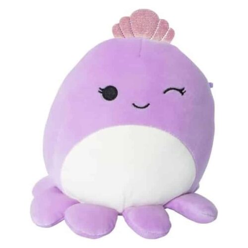 Squishmallows peluche blandito oficial de Violet pulpito de 20 cm
