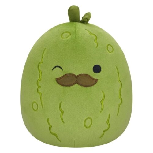 Squishmallows peluche blandito oficial de Charles pepinillo de 20 cm