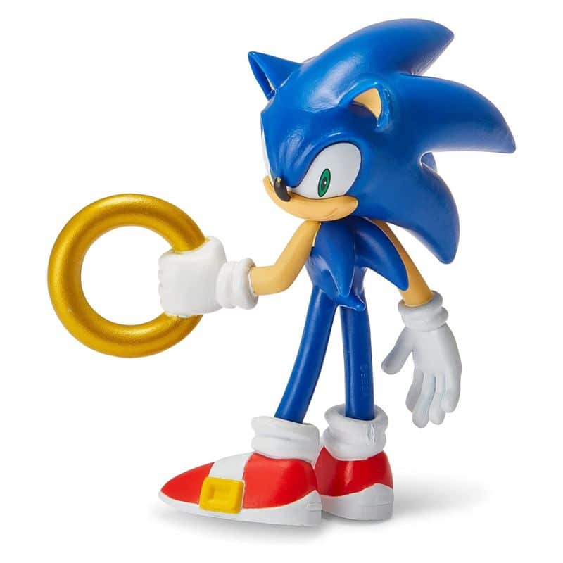 Figura Sonic de 10cm de altura con anilla y diamante bizak 64334100SO - Imagen 3