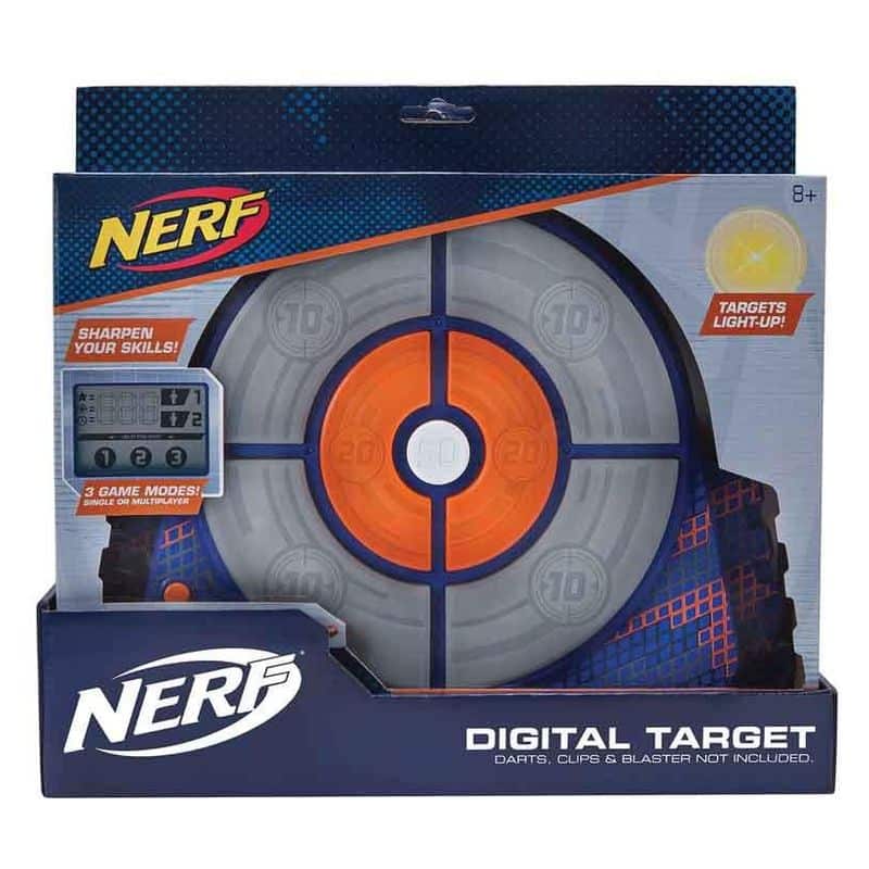Diana Nerf digital de dimensiones 30x 24 cm con pantalla LCD