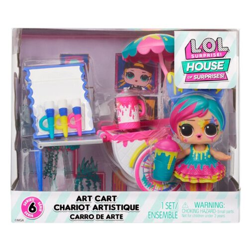 LOL MINI PLAYSET CARRO de ARTE <V