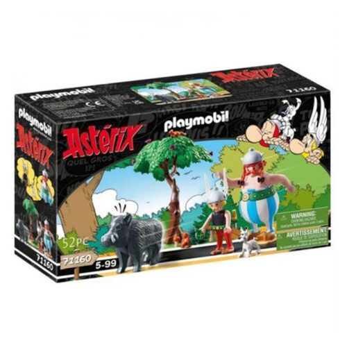 Playmobil Astérix 71160 Caza del jabalí con personajes y 52 piezas