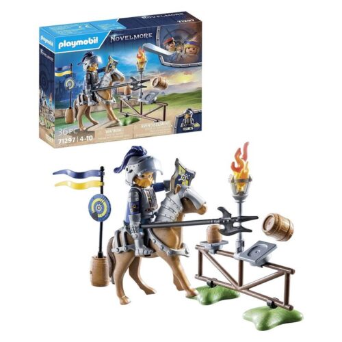 Playmobil 71297 Caballero medieval de Novelmore con accesorios