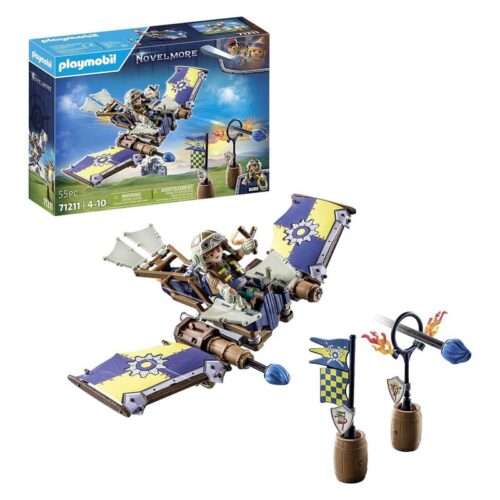 Playmobil 71211 Planeador de Dario con figura y accesorios Novelmore