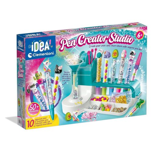 Juego manualidades Taller creación de bolígrafos Clementoni 18779 IDEA