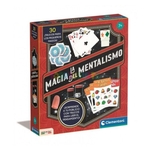 Juego de mesa La Magia del mentalismo con 30 trucos Clementoni 55524