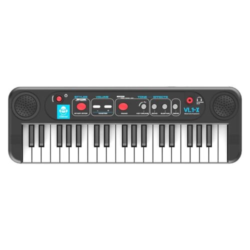 Teclado electrónico sintetizador 37 teclas con multitud sonidos y ritmos