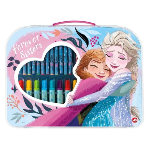 Set rotuladores y colores Disney Frozen estuche portátil 21879 CEFA