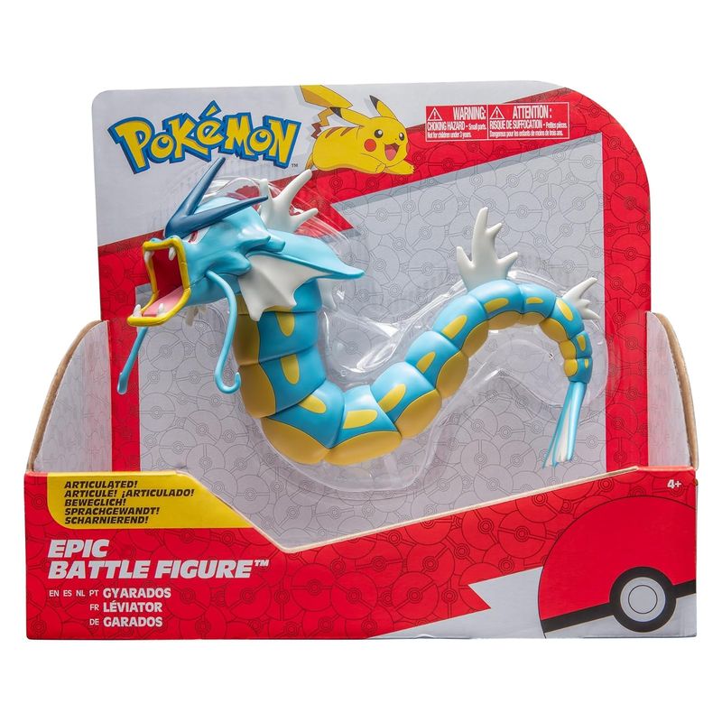 Figura batalla Epic Pokémon de Gyarados primera generación agua-dragón - Imagen 2
