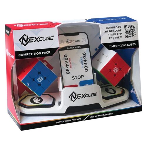 Nexcube Competition Pack cubo 3×3 con temporizador y aplicación Goliath
