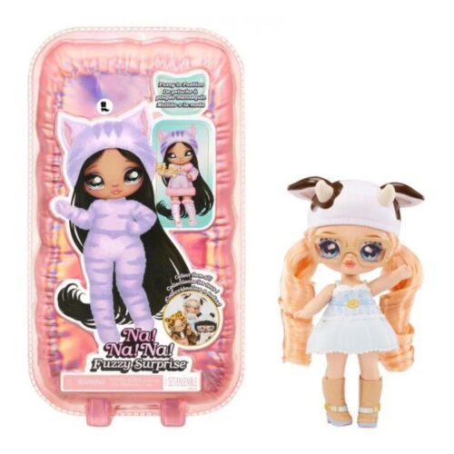 Mini muñeca Na! Na! Na! colección Fuzzy Surprise Cow Girl 591894 MGA