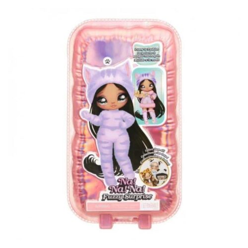 Mini muñeca Na! Na! Na! colección Fuzzy Surprise Tabby Cat Girl 591924 MGA