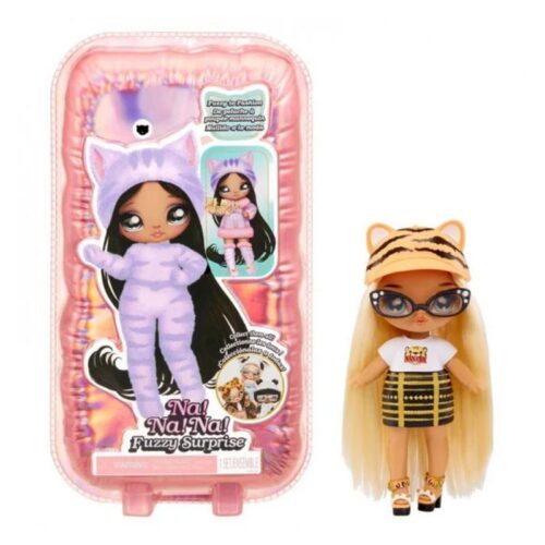 Mini muñeca Na! Na! Na! colección Fuzzy Surprise Tiger Girl 591931 MGA